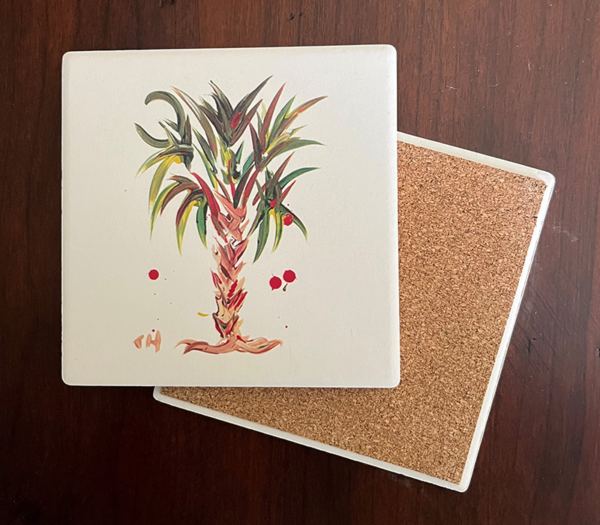 Calmettos USA Red Delight Coasters