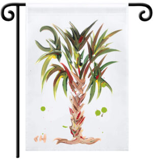 Calmettos Green Delight Garden Flag