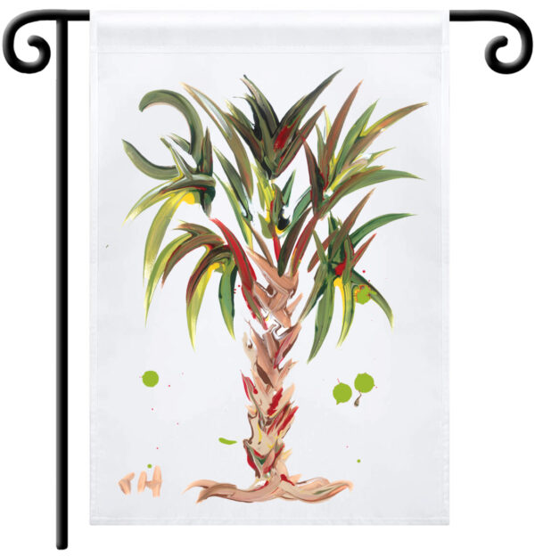 Calmettos Green Delight Garden Flag