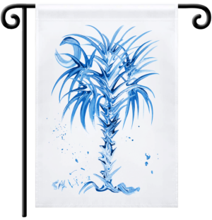 Blue Breeze Garden Flag